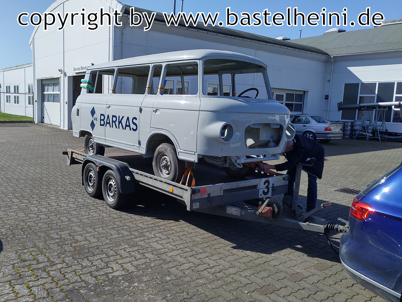 Barkas bereit zur Heimreise Barkas bereit zur Heimreise